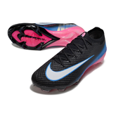 Chuteira Campo Nike Air Zoom Mercurial Vapor 16 Elite FG Preto, Rosa e Azul